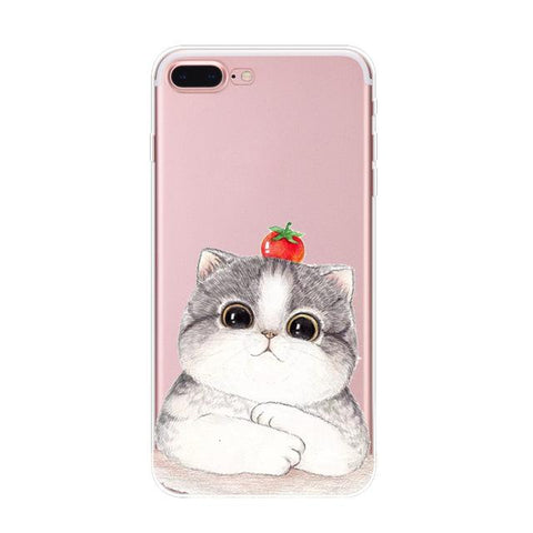 Silicone Chubby Cat Case
