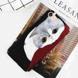 Cute Lazy Chubby Cat Phone Cover